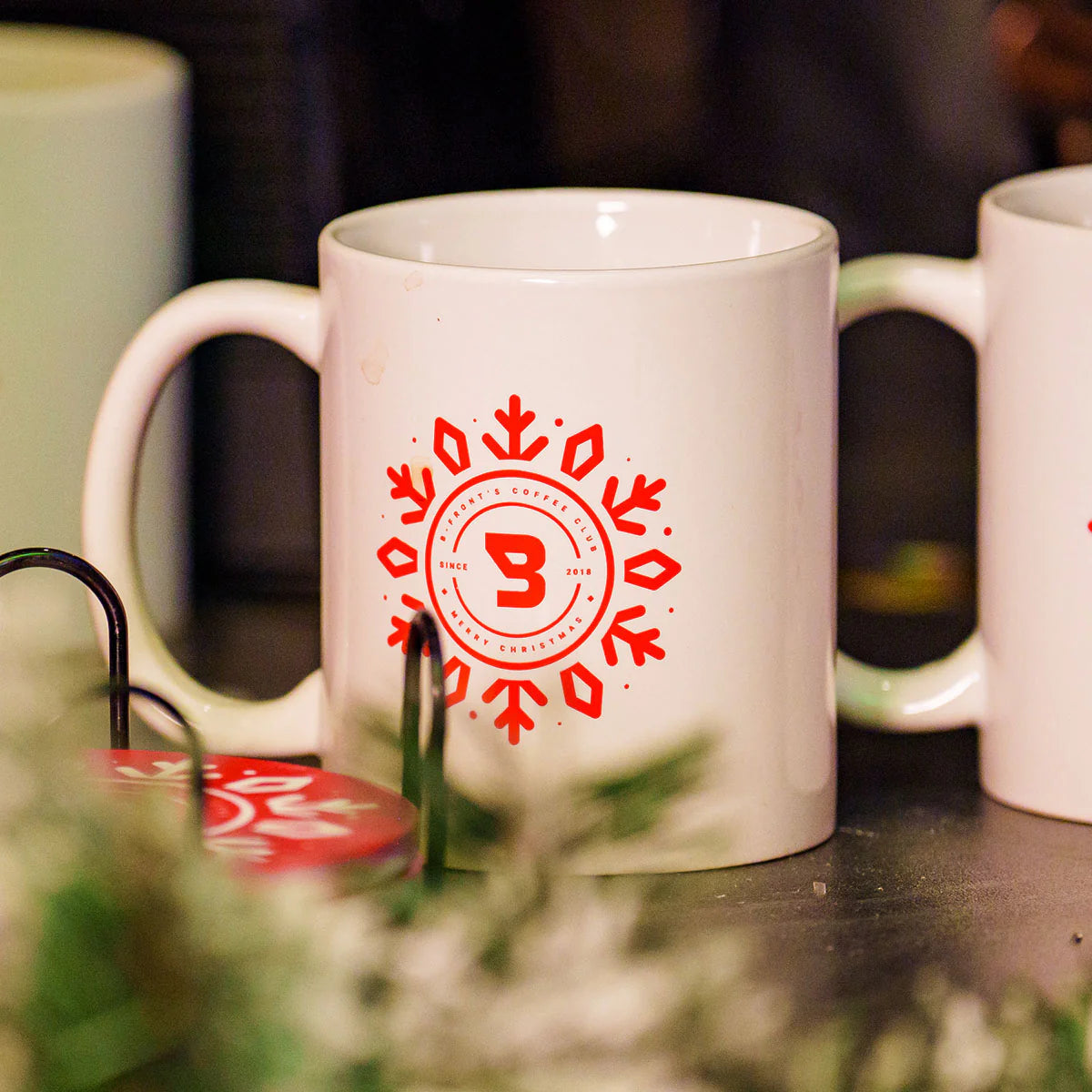 B-FRONT'S COFFEECLUB - CHRISTMASS MUG