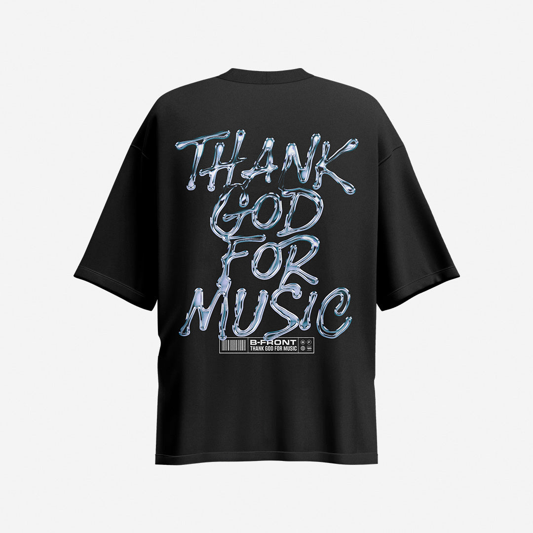 THANK GOD FOR MUSIC '25 - OVERSIZED TEE